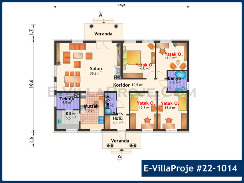 Ev Villa Proje #22 - 1014