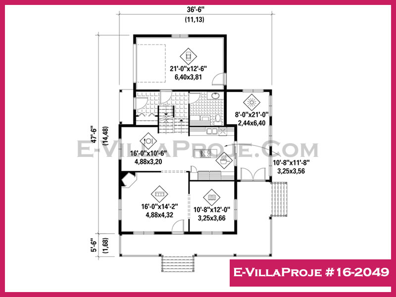 Ev Villa Proje #16 - 2049