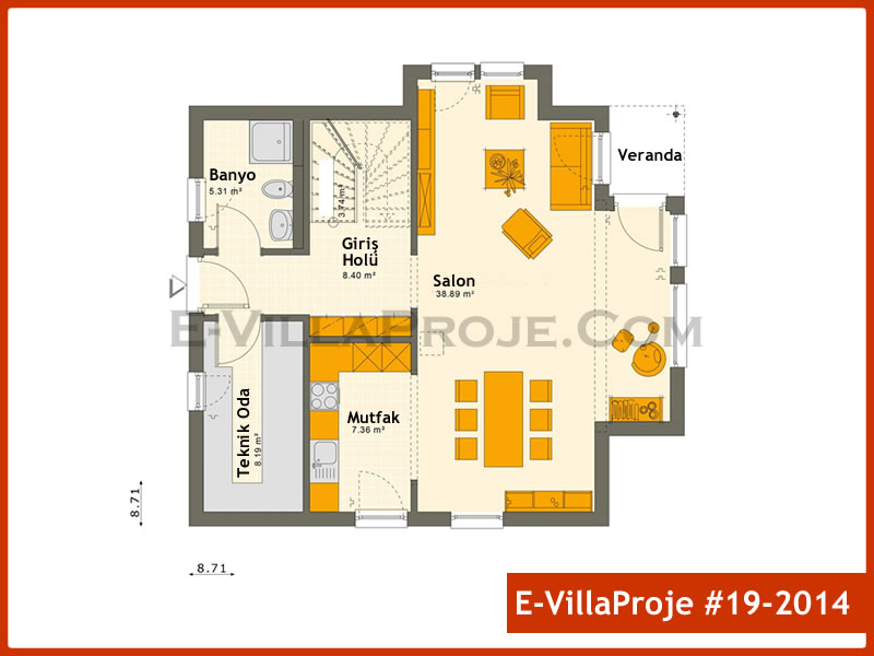 Ev Villa Proje #19 - 2014