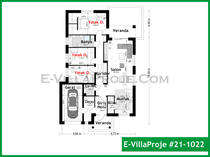 Ev Villa Proje #21 - 1022
