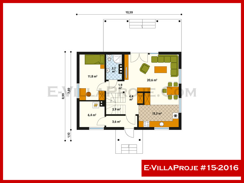 Ev Villa Proje #15 - 2016