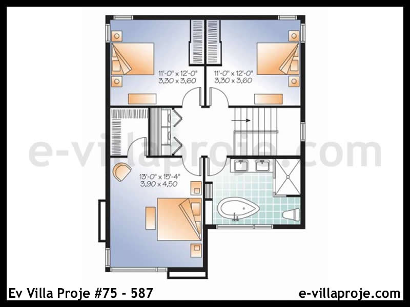 Ev Villa Proje #75 - 587