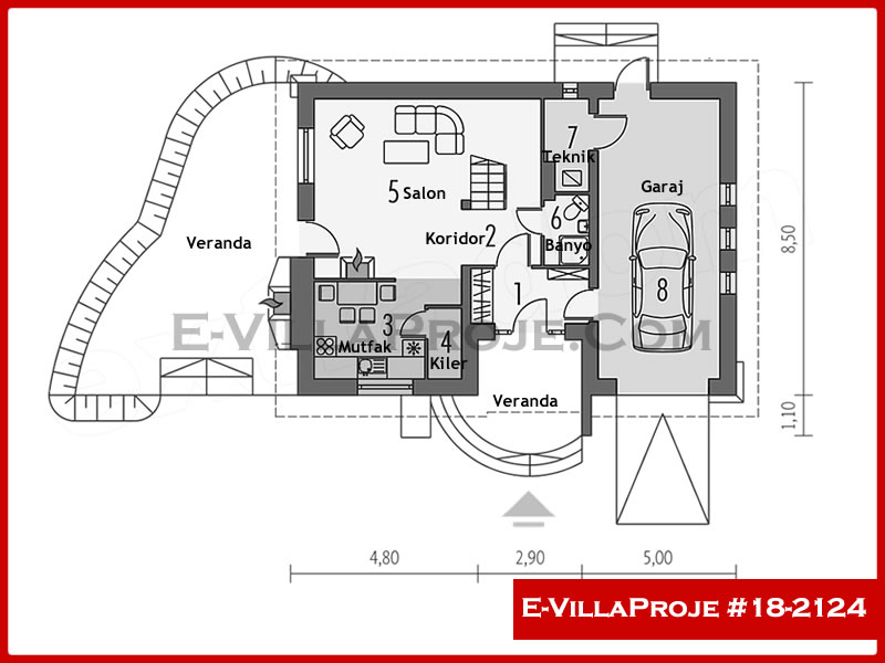 Ev Villa Proje #18 - 2124