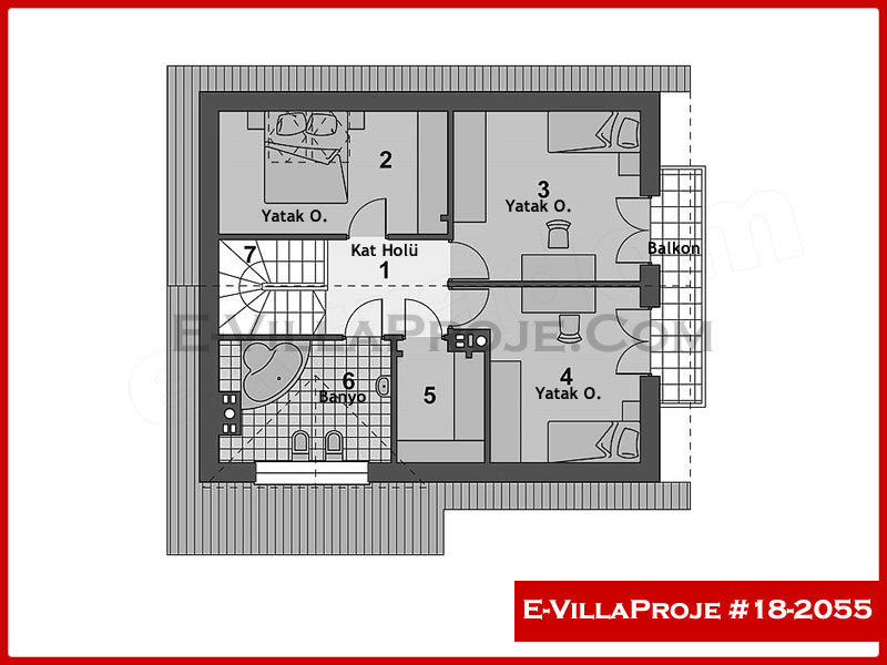 Ev Villa Proje #18 - 2055