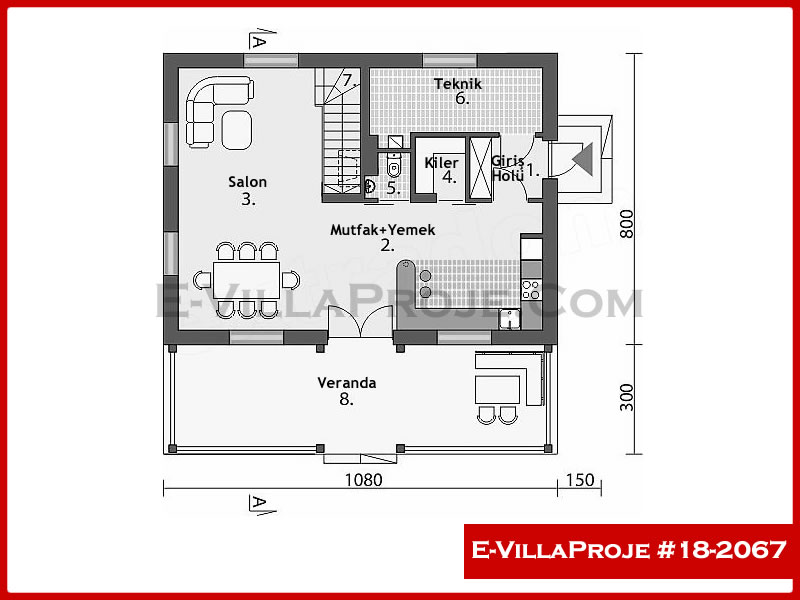 Ev Villa Proje #18 - 2067