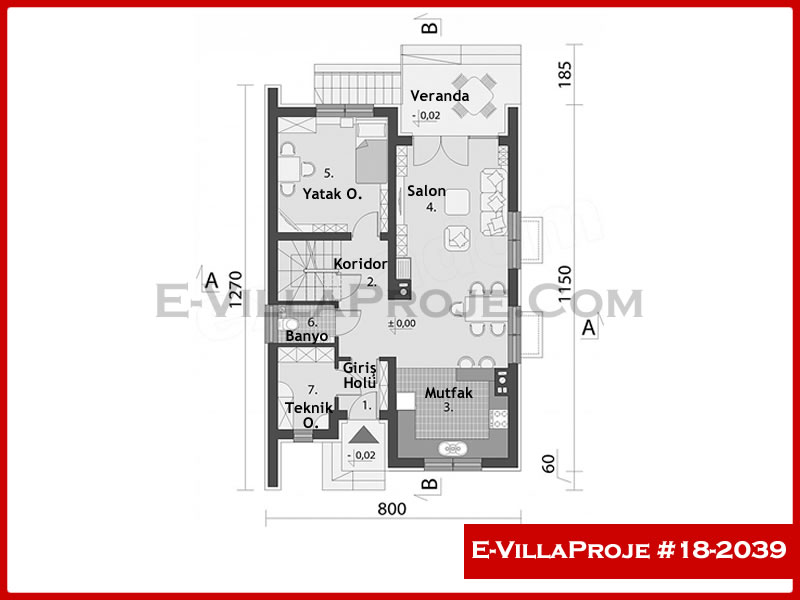 Ev Villa Proje #18 - 2039