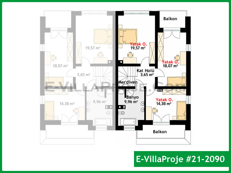 Ev Villa Proje #21 - 2090