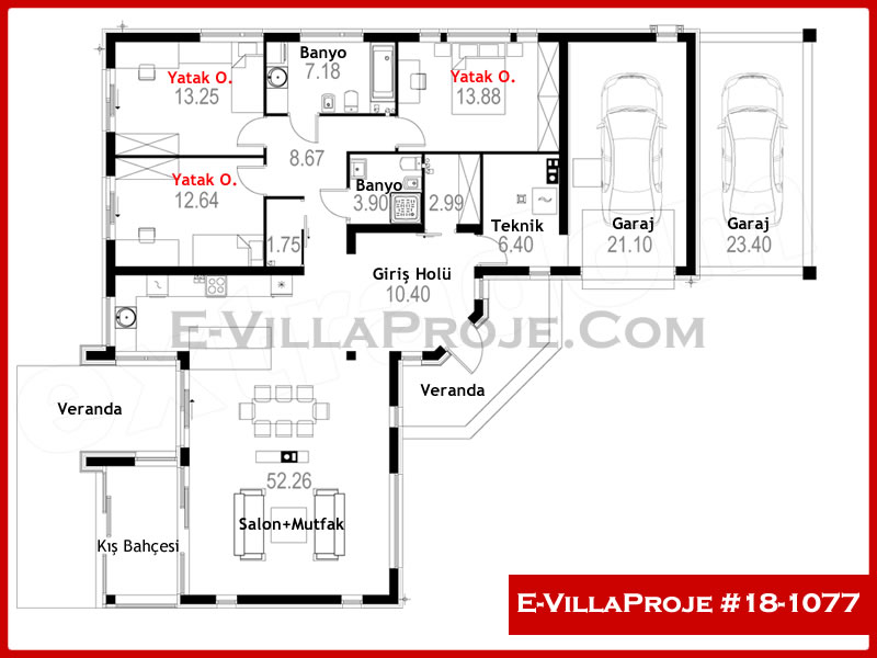Ev Villa Proje #18 - 1077