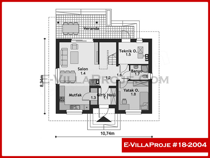 Ev Villa Proje #18 - 2004
