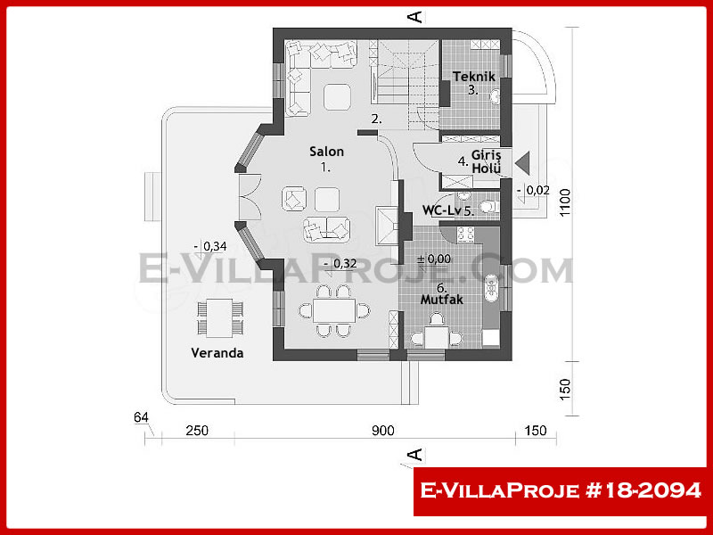 Ev Villa Proje #18 - 2094