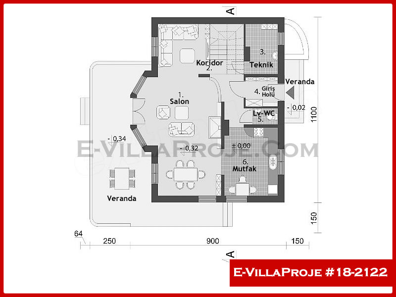 Ev Villa Proje #18 - 2122