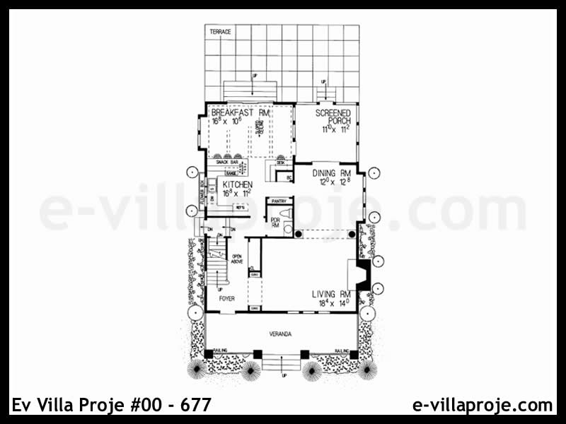 Ev Villa Proje #00 - 677