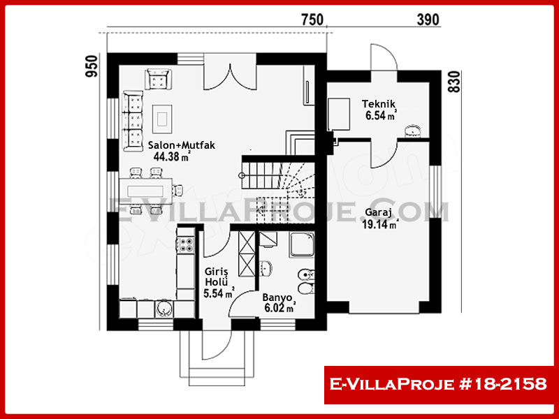 Ev Villa Proje #18 - 2158