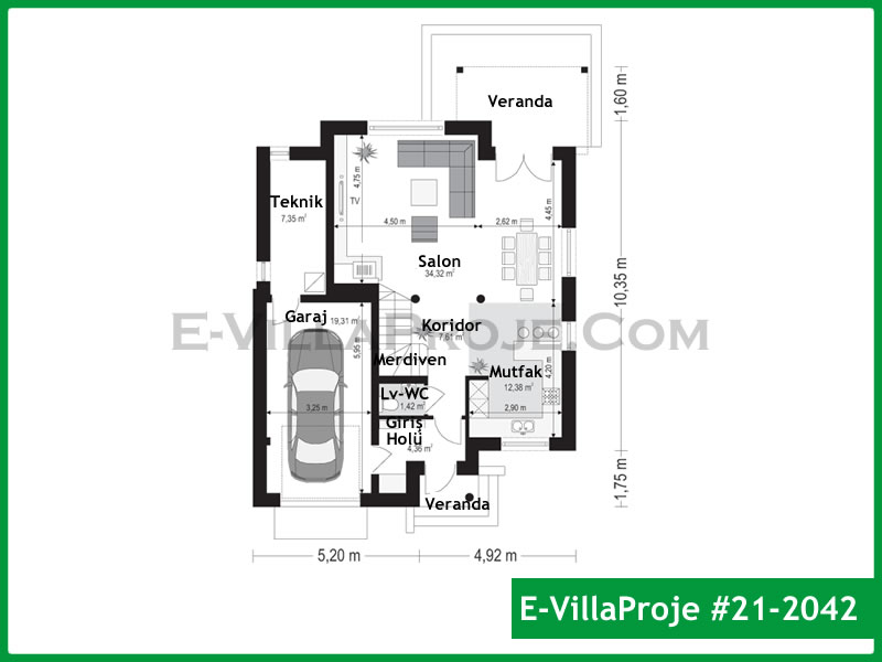Ev Villa Proje #21 - 2042
