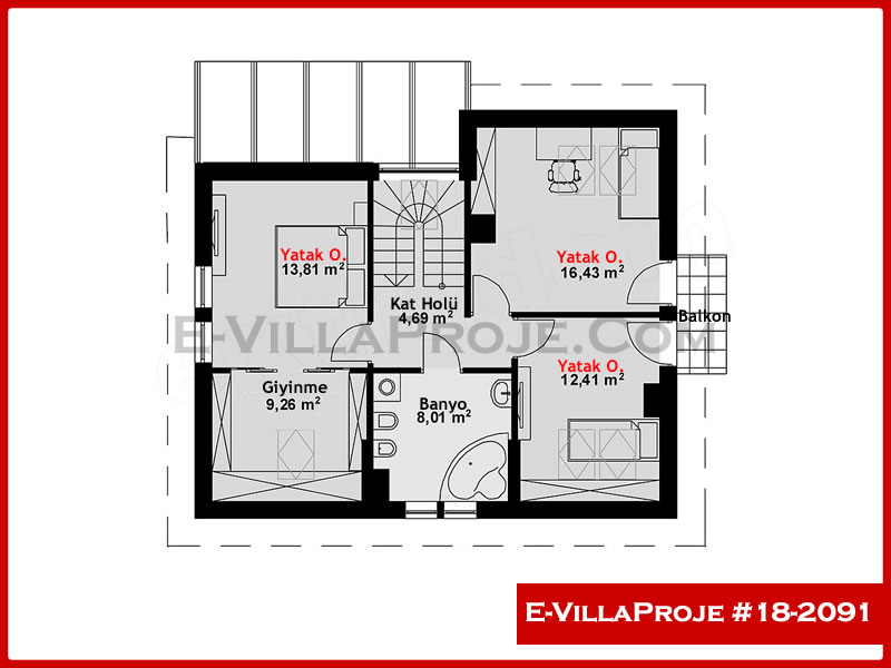 Ev Villa Proje #18 - 2091