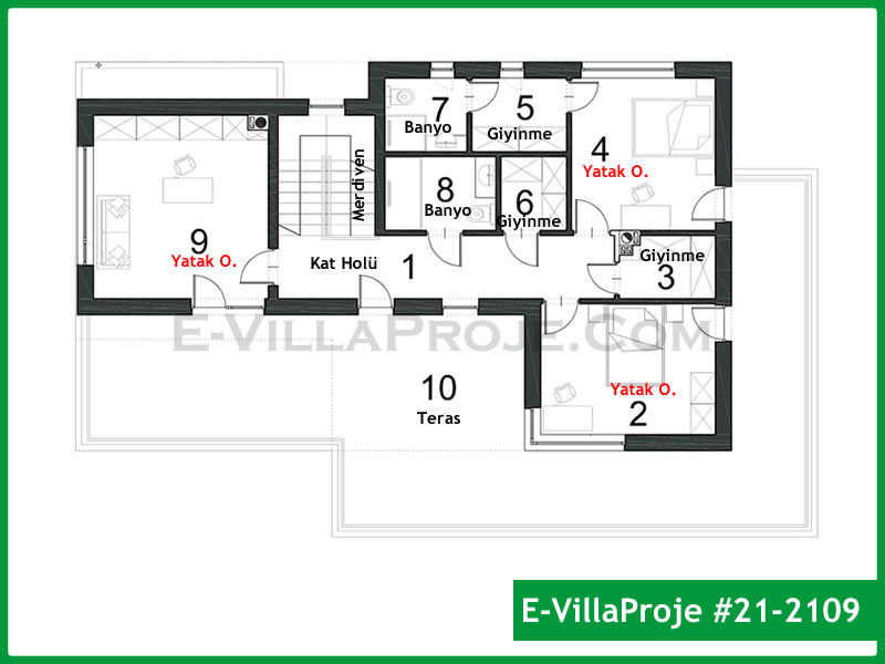 Ev Villa Proje #21 - 2109
