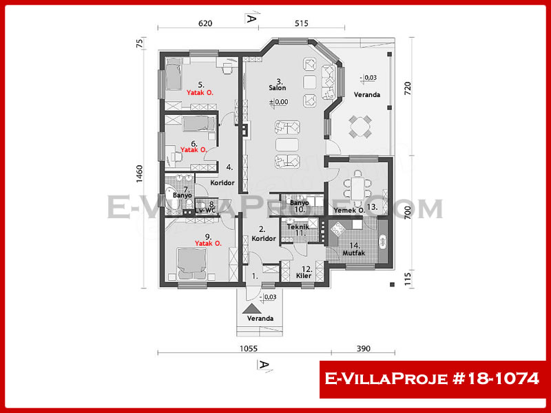 Ev Villa Proje #18 - 1074