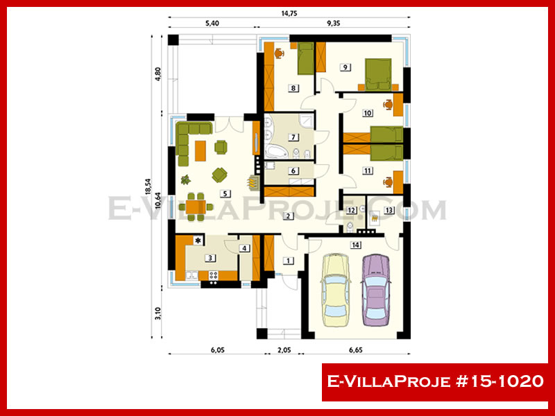 Ev Villa Proje #15 - 1020