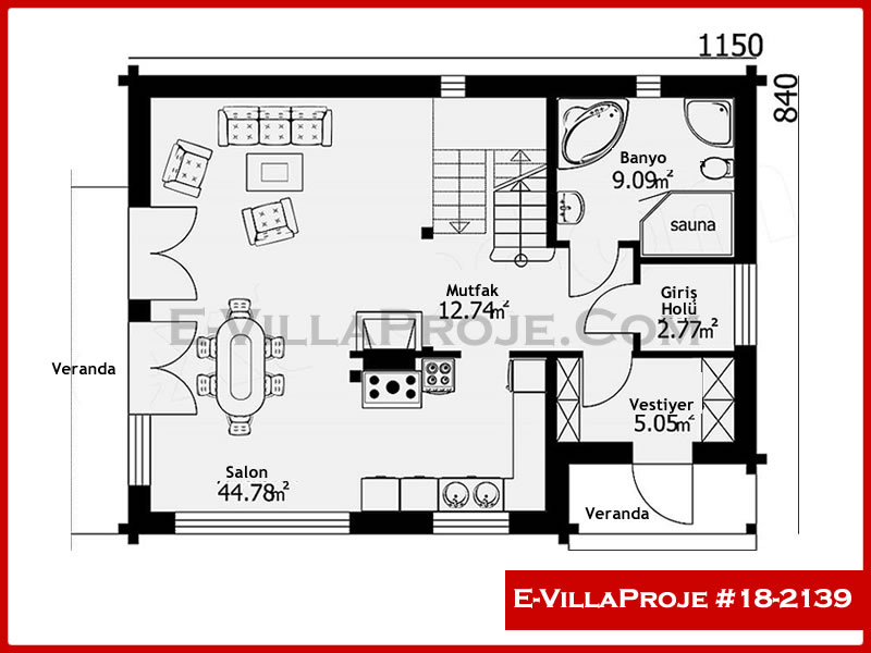 Ev Villa Proje #18 - 2139