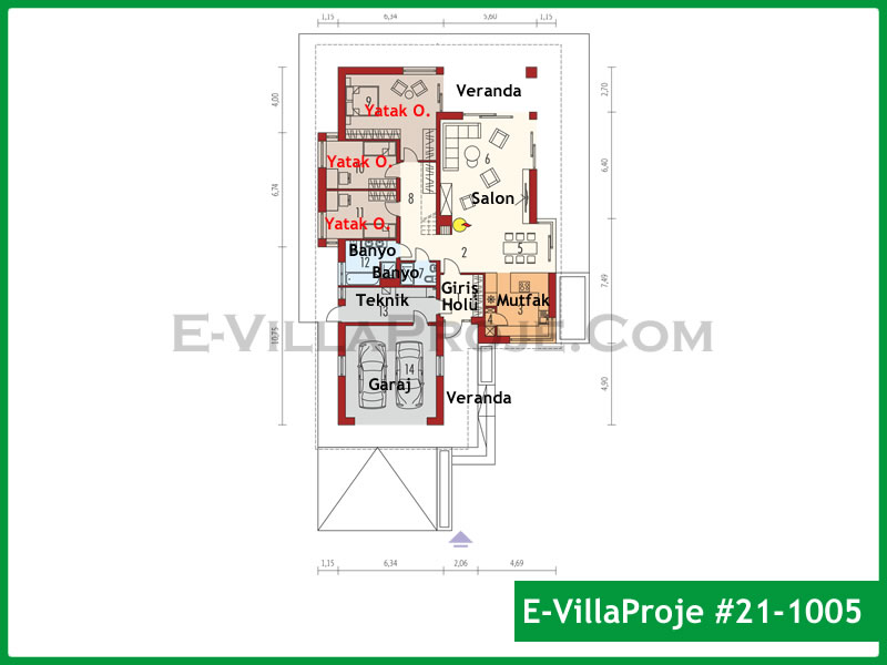 Ev Villa Proje #21 - 1005