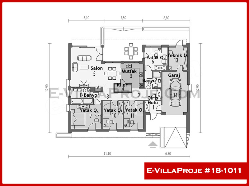 Ev Villa Proje #18 - 1011