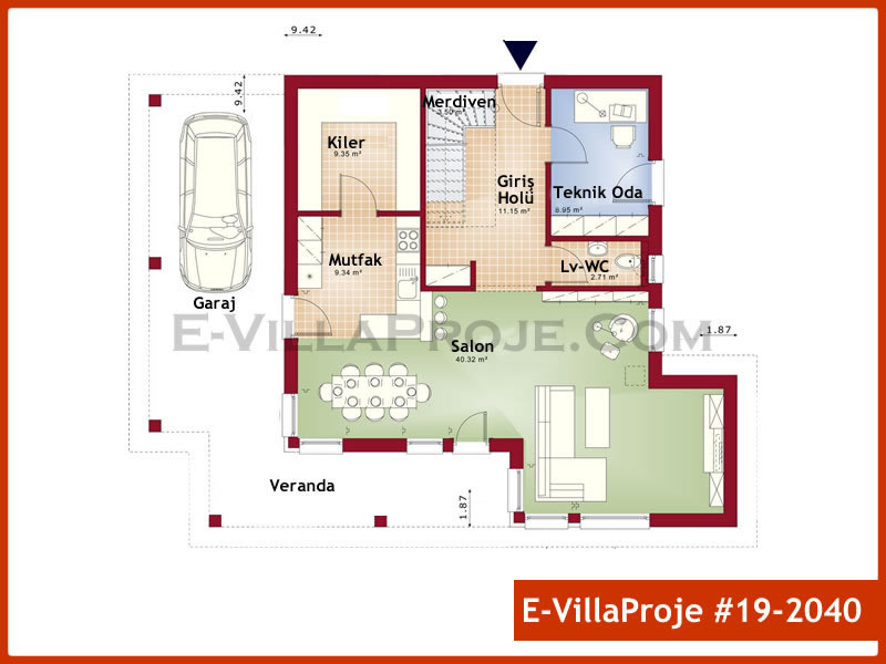 Ev Villa Proje #19 - 2040