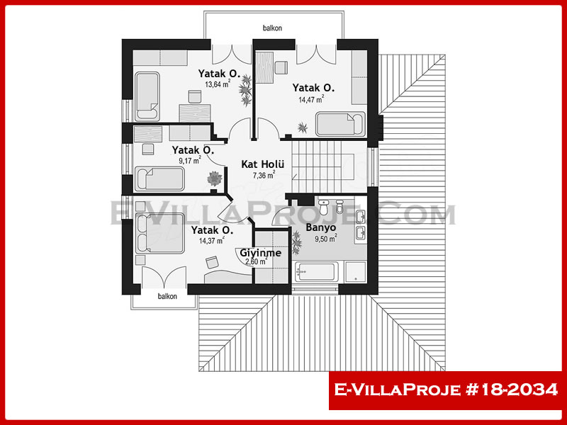 Ev Villa Proje #18 - 2034