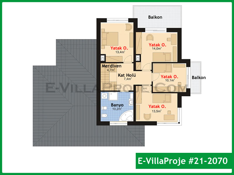 Ev Villa Proje #21 - 2070