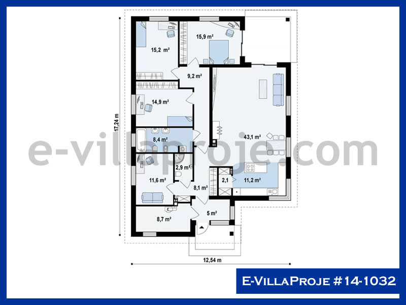 Ev Villa Proje #14 - 1032