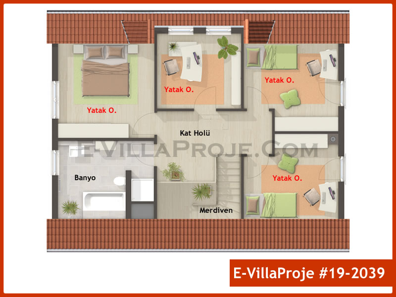 Ev Villa Proje #19 - 2039