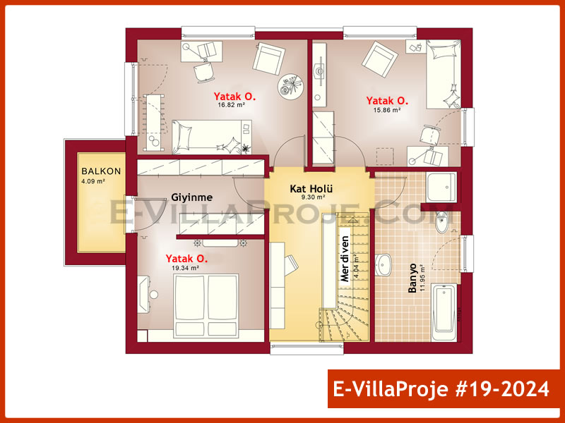 Ev Villa Proje #19 - 2024