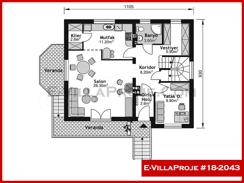 Ev Villa Proje #18 - 2043