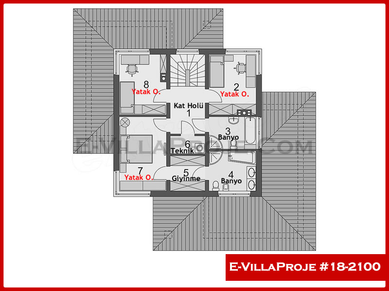 Ev Villa Proje #18 - 2100