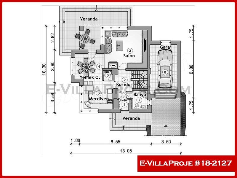 Ev Villa Proje #18 - 2127