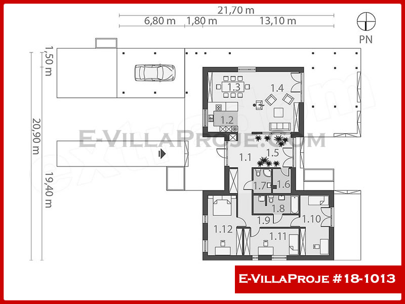 Ev Villa Proje #18 - 1013