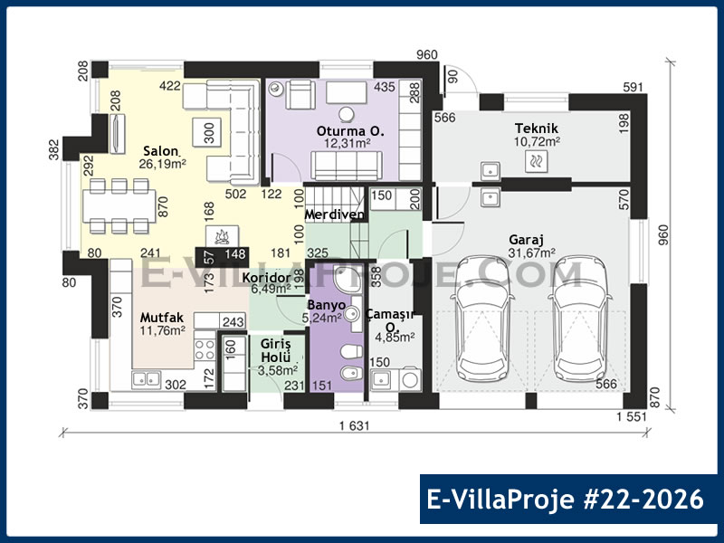 Ev Villa Proje #22 - 2026