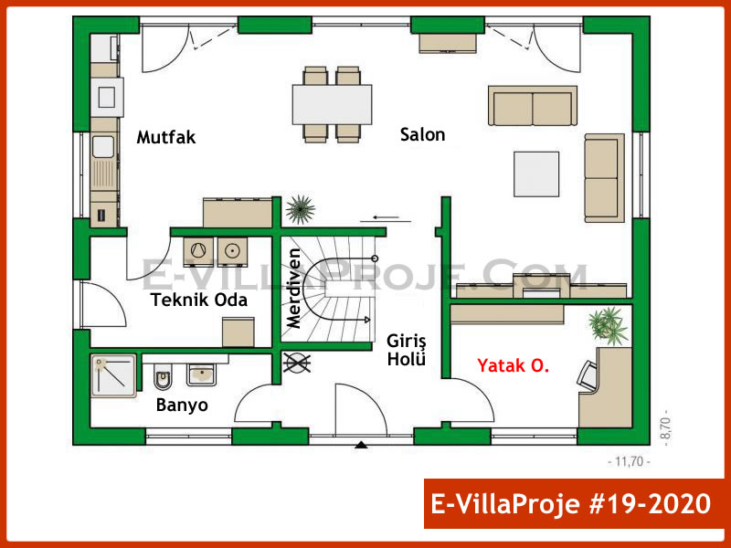 Ev Villa Proje #19 - 2020