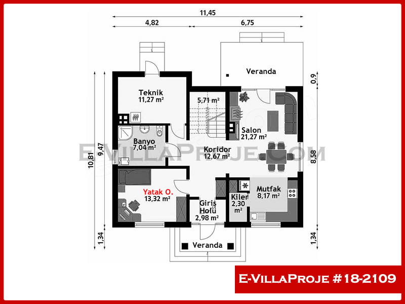 Ev Villa Proje #18 - 2109