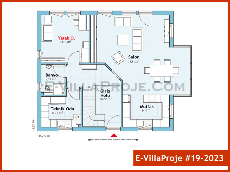 Ev Villa Proje #19 - 2023
