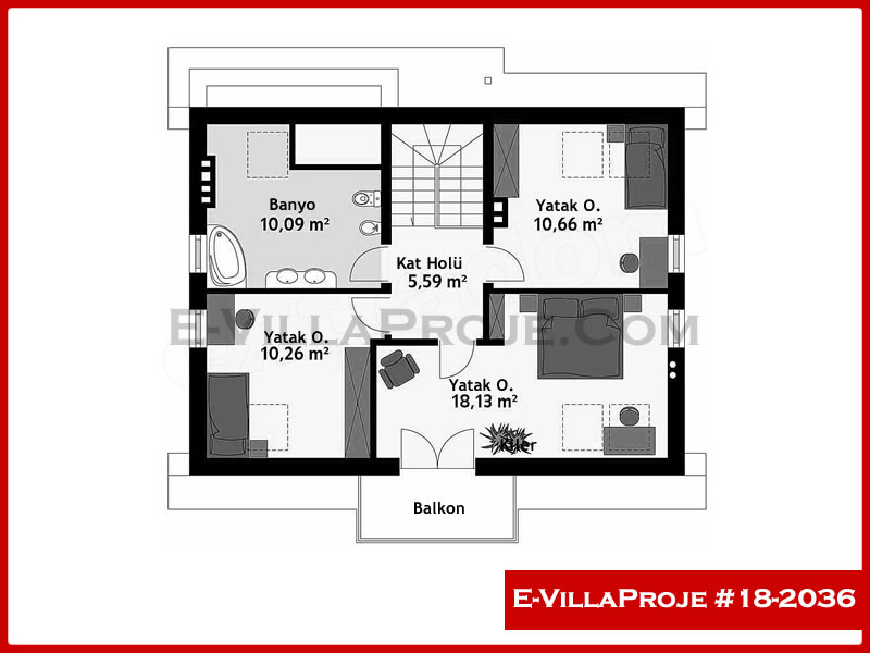 Ev Villa Proje #18 - 2036