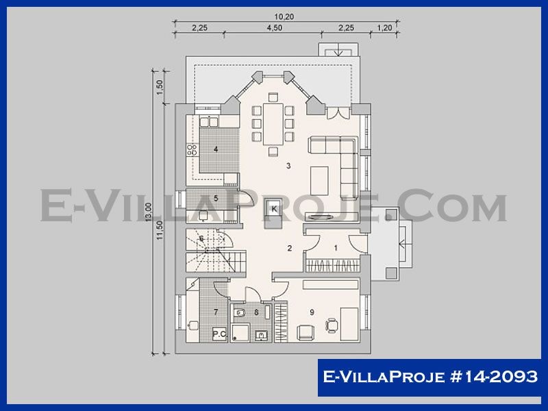 Ev Villa Proje #14 - 2093