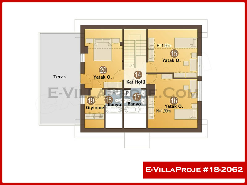 Ev Villa Proje #18 - 2062