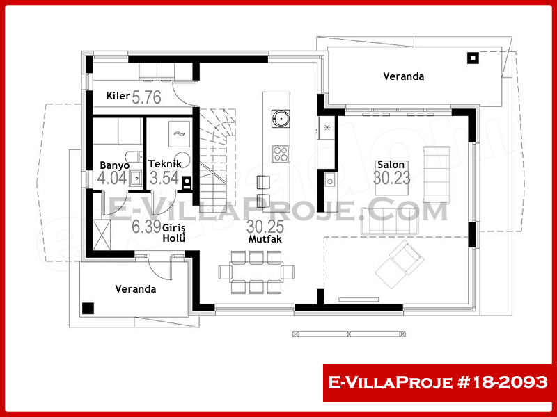 Ev Villa Proje #18 - 2093