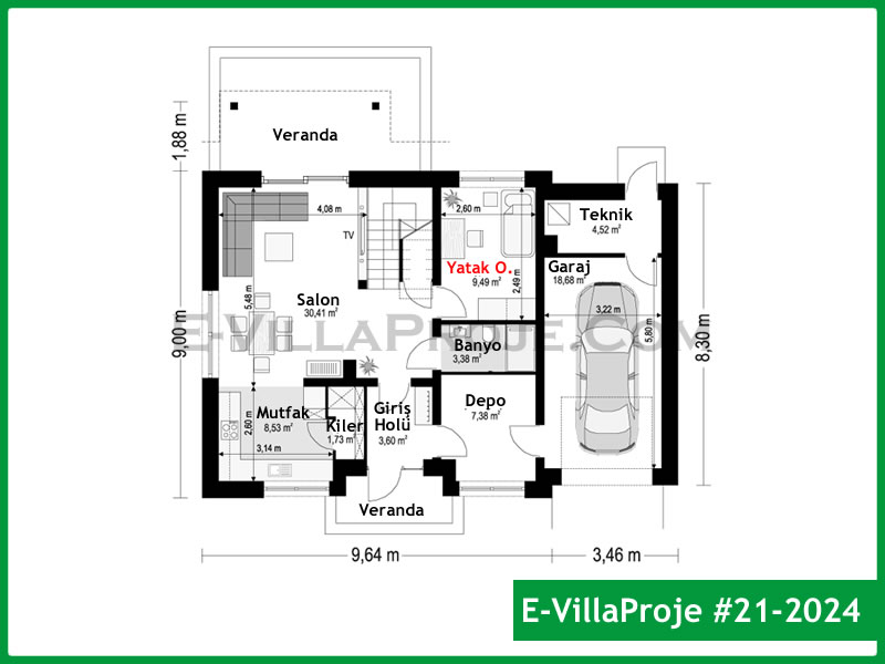 Ev Villa Proje #21 - 2024
