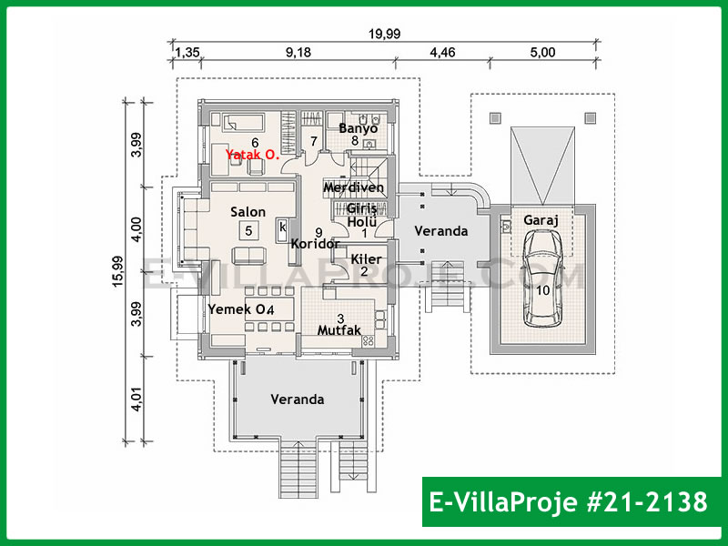 Ev Villa Proje #21 - 2138