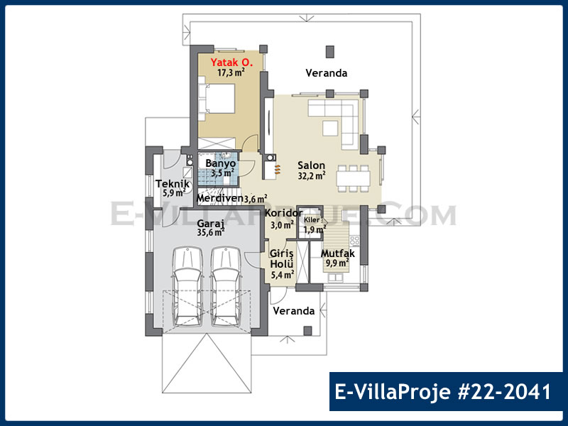 Ev Villa Proje #22 - 2041