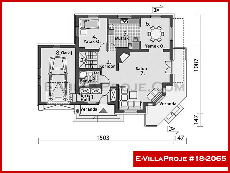 Ev Villa Proje #18 - 2065