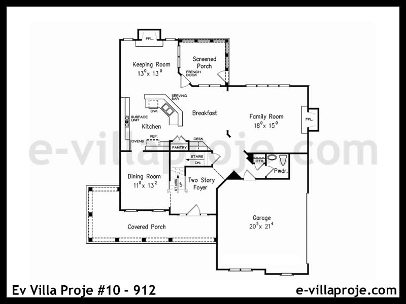 Ev Villa Proje #10 - 912