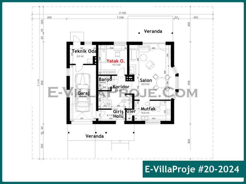 Ev Villa Proje #20 - 2024