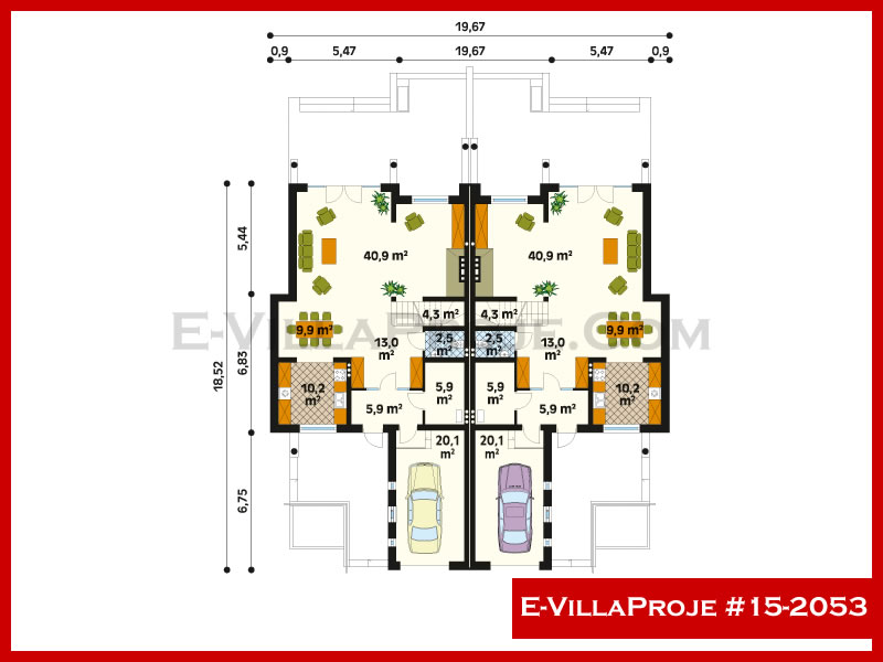 Ev Villa Proje #15 - 2053